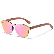 vintage goggle wooden leg sunglasses, view 5 - MRSLM