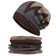 men's flame knitted wool hat, view 7 - MRSLM