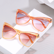 women's cat eye ocean color sunglasses - MRSLM