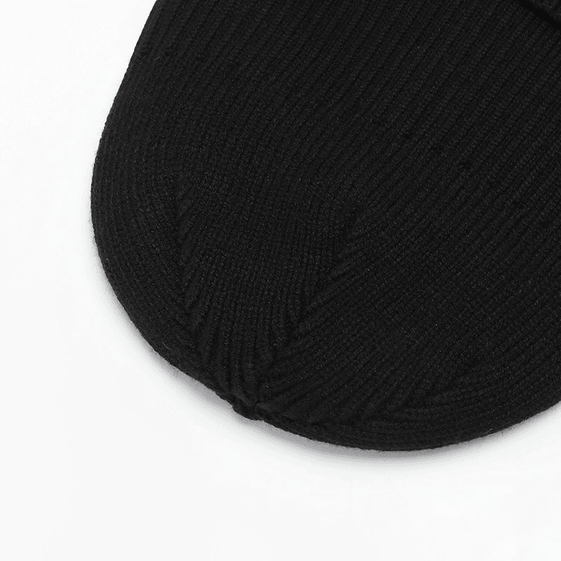winter warm acrylic knitted hat, view 5 - MRSLM