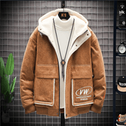 men's slim padded jacket, view 3 - MRSLM