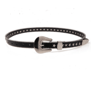 Women's metal rivet belt, view 2 - MRSLM