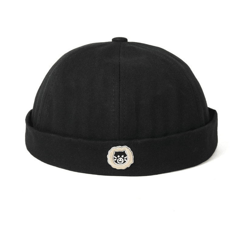 women's embroidered melon hat, view 3 - MRSLM