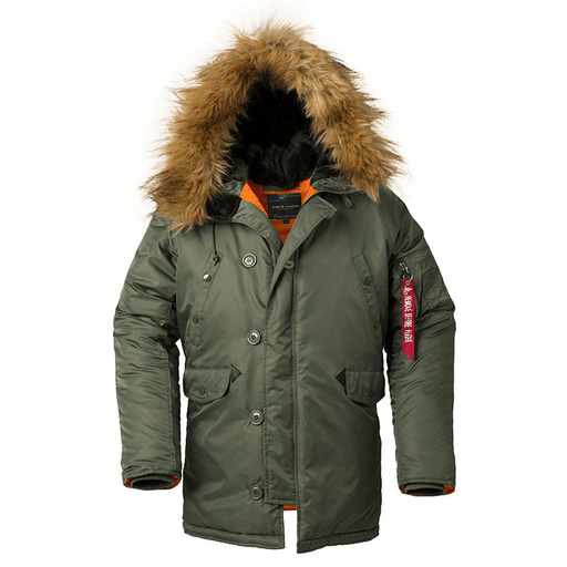 Men's aviator quilted winter coat - MRSLM