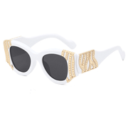 women's leopard fashion sunglasses, view 3 - MRSLM