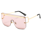 Frameless one-piece sunglasses, view 7 - MRSLM