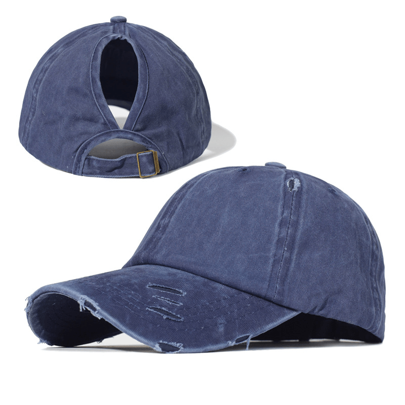 Ponytail baseball cap, view 2 - MRSLM