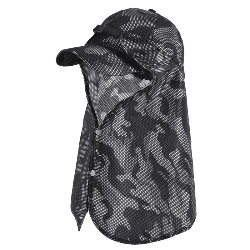 Men's outdoor camouflage sun hat, view 5 - MRSLM
