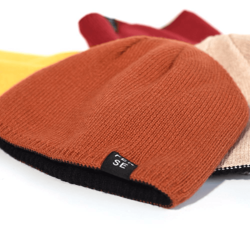 knitted cotton hat, view 5 - MRSLM
