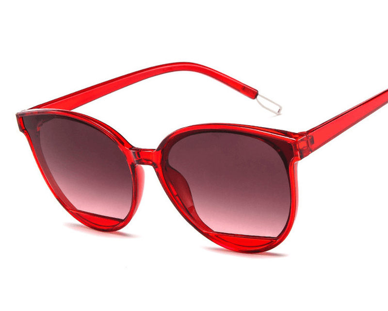 Women's round frame retro sunglasses, view 8 - MRSLM