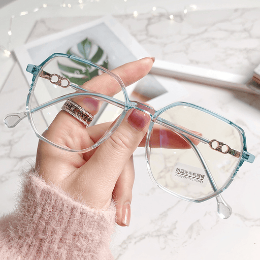 korean style plain frame glasses - MRSLM