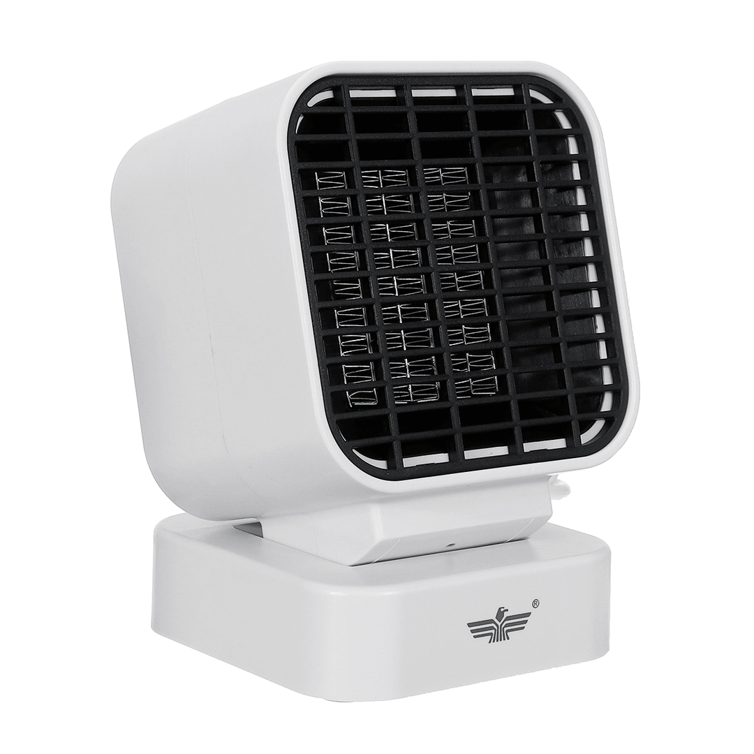 220V 500W Mini Infrared Electric Heater Fan Silent Winter Household Warmer PTC Heating Fan - MRSLM