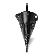 PU leather plague doctor top hat, view 6 - MRSLM