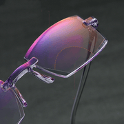 diamond cut anti-blue light reading glasses, view 7 - MRSLM