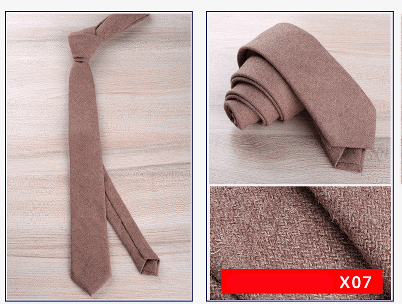 men's wool tie, view 7 - MRSLM