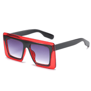 big square frame two-color sunglasses, view 5 - MRSLM