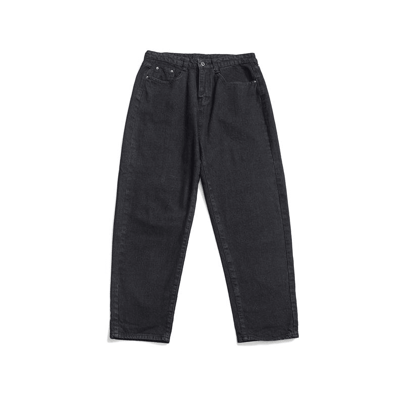Washed straight-leg jeans, view 2 - MRSLM