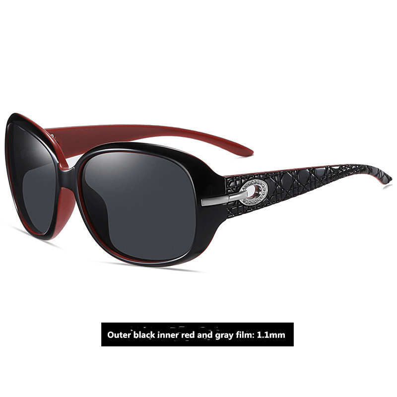 women's classic big frame sunglasses, view 3 - MRSLM