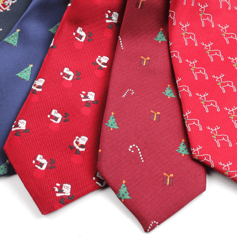 men's christmas print tie - MRSLM