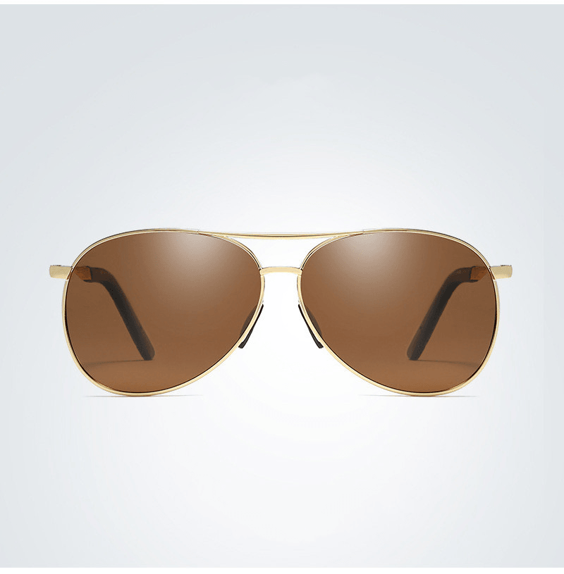 men's polarized metal frame sunglasses, view 4 - MRSLM