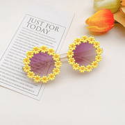cute flower kids' sunglasses, view 4 - MRSLM