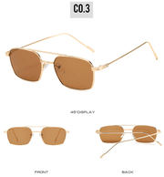 women's simple square sunglasses, view 9 - MRSLM