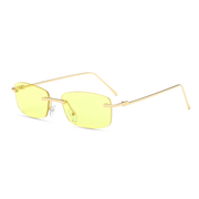 retro small square sunglasses, view 4 - MRSLM