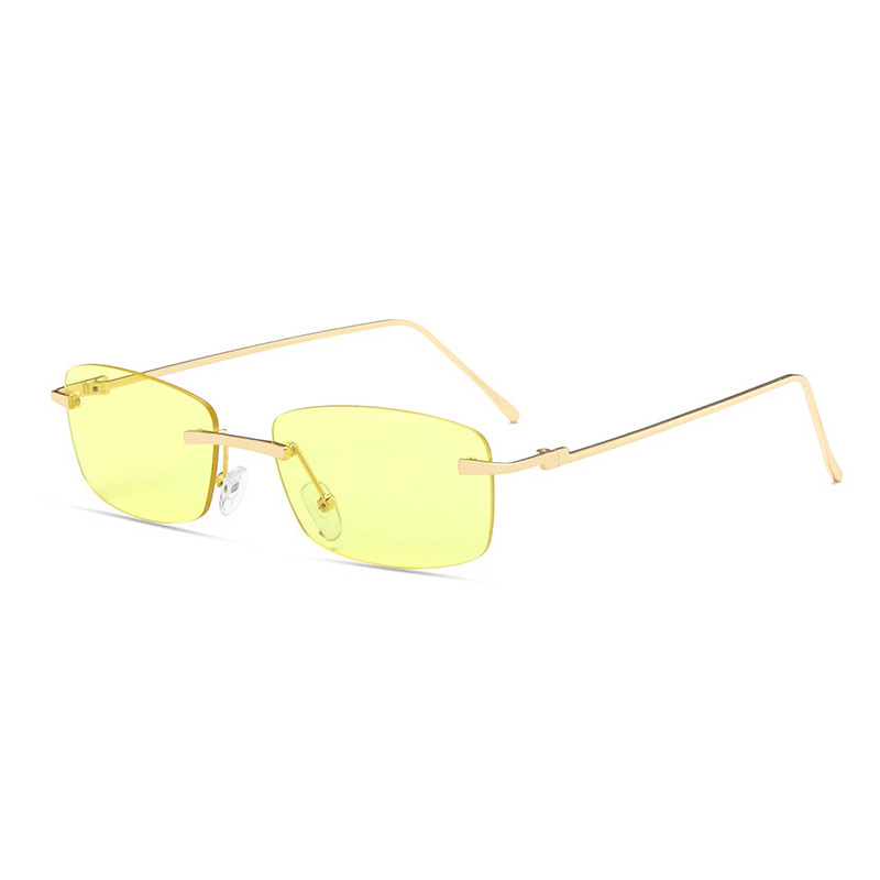 retro small square sunglasses, view 4 - MRSLM