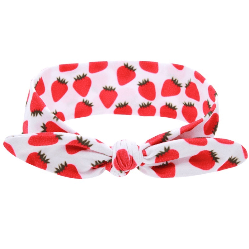 printed rabbit ear parent-child headband, view 9 - MRSLM