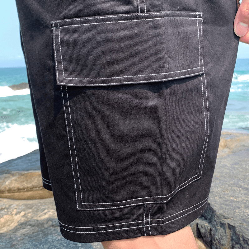 men's loose work shorts, view 3 - MRSLM