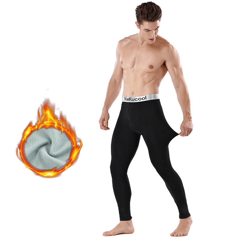 Casual Men's plus Velvet Thick Warm Pants