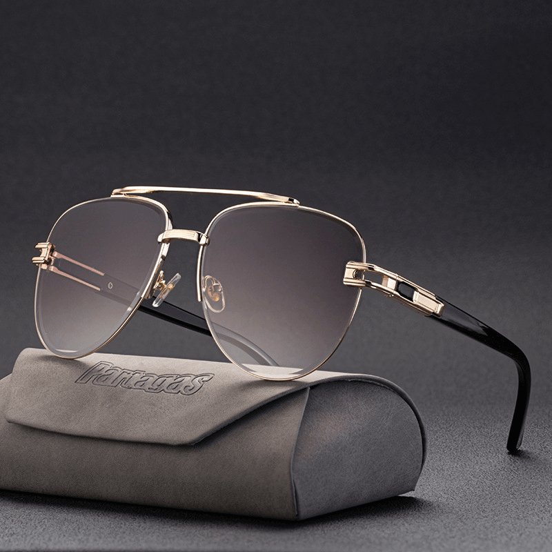 women's retro round frame sunglasses - MRSLM