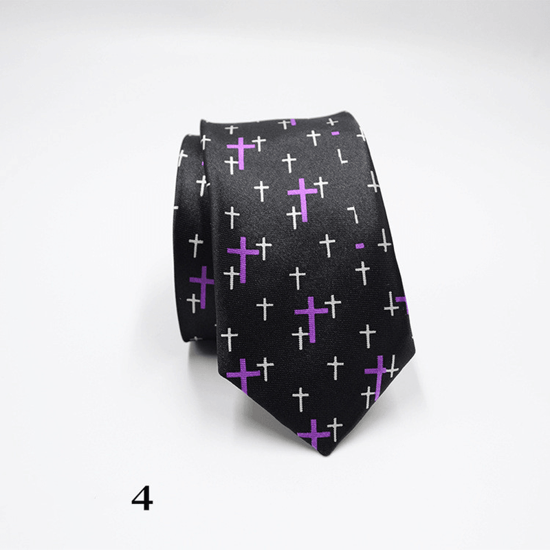 casual narrow necktie, view 4 - MRSLM