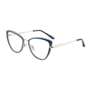 cat eye flat glasses frame, view 6 - MRSLM