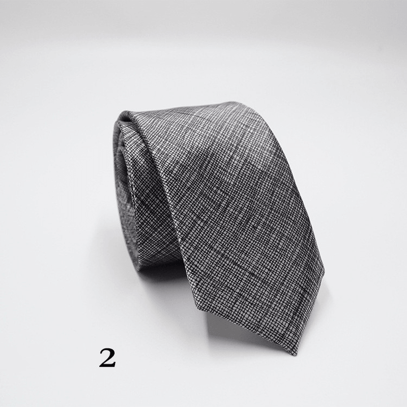 casual narrow necktie, view 2 - MRSLM