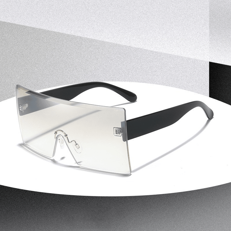 small square UV400 sunglasses, view 3 - MRSLM