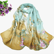 women's printed chiffon scarf - MRSLM