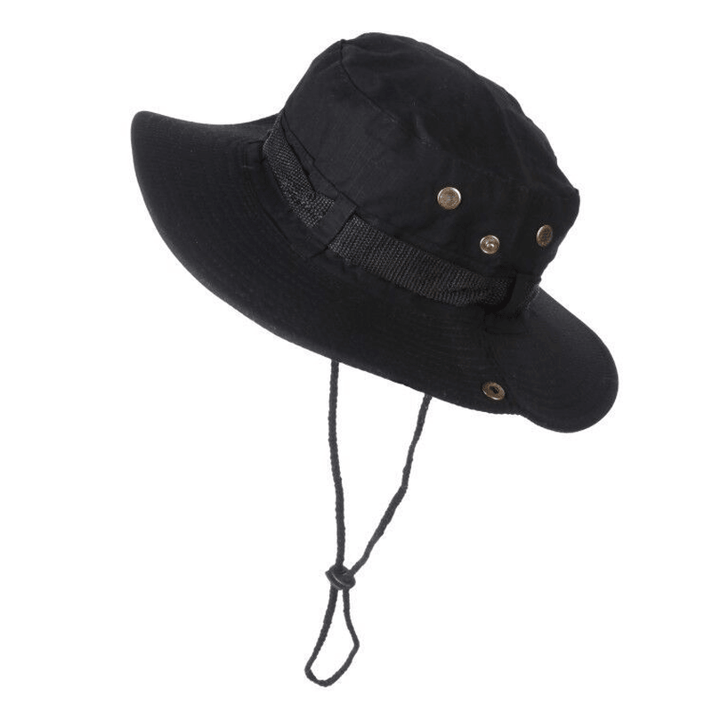 Outdoor big-brim fisherman hat, view 3 - MRSLM
