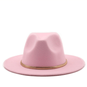 wool cotton fedora jazz hat, view 5 - MRSLM