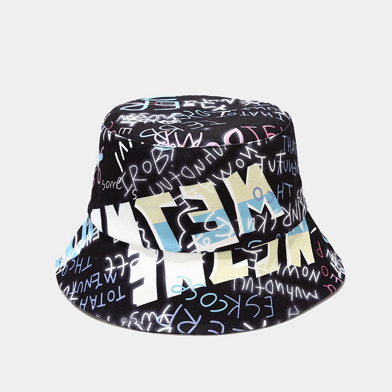 Graffiti letter fisherman bucket hat, view 2 - MRSLM