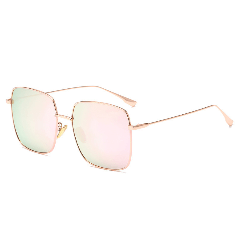 square metal frame sunglasses, view 4 - MRSLM