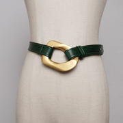 Leather Belt Women'S All-Match Jeans Belt Simple Dress Belt - MRSLM