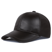 genuine leather baseball cap - MRSLM