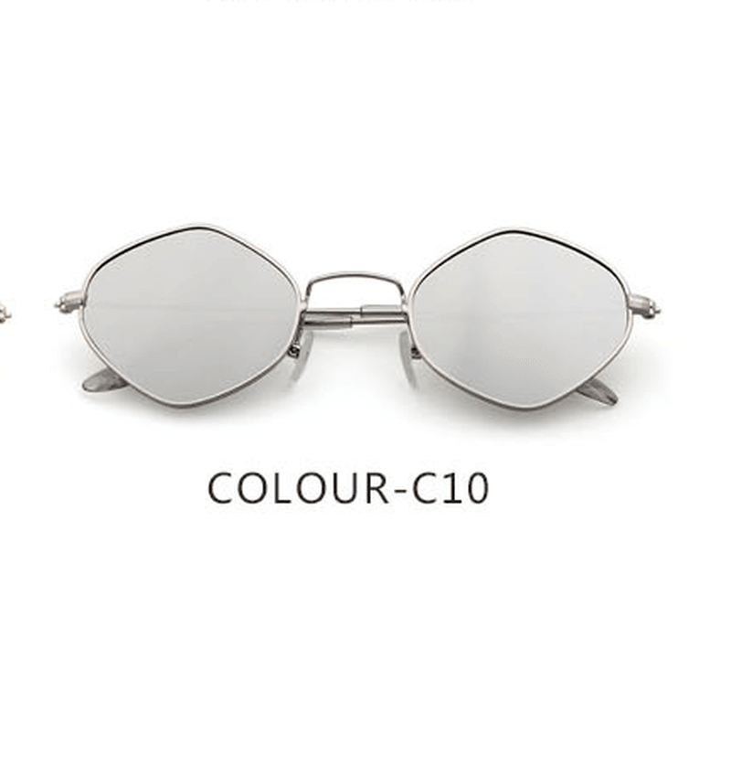 metal frame UV400 sunglasses, view 7 - MRSLM