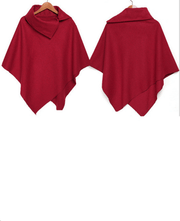 Women's loose cape coat shawl, view 4 - MRSLM