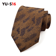 Men's retro jacquard tie, view 17 - MRSLM