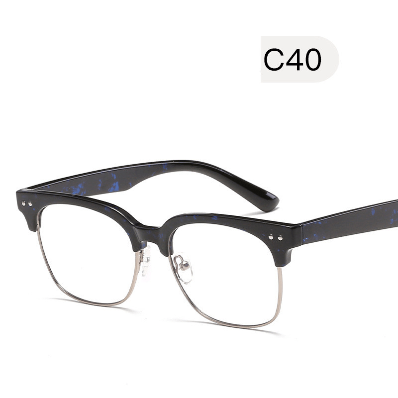 vintage full-frame flat glasses, view 5 - MRSLM