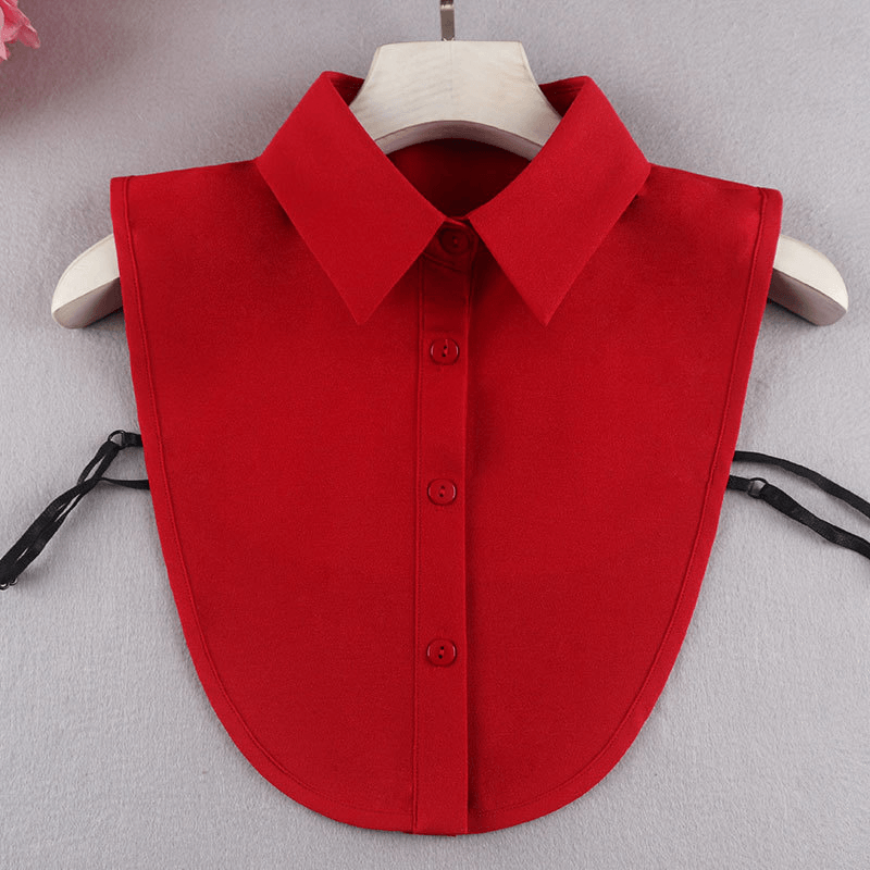 chiffon fake collar, view 10 - MRSLM