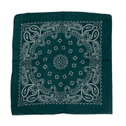 cashew flower square scarf headband, view 2 - MRSLM