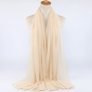 thick chiffon long scarf, view 7 - MRSLM